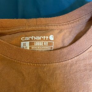 Carhartt women’s style loose fit T-shirt from Carhartt retail store